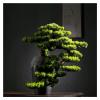 Artificial Trees Artificial Bonsai Tree23 Inches Faux Vase Bonsai Pine Fake Tree Bonsai Plant for Decoration Desktop Display Simulated Pine view 1