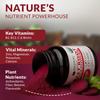 Beet Juice Powder Organic - Cold Pressed - 20:1 Concentrate - Concentrated Beet Root Powder - Nitric Oxide - Circulation Support - 57 Servings of Beet Root Supplement - 7oz view 4