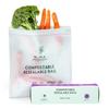 100% Certified Compostable Gallon Bags (30 Counts), Resealable BioBased, Leak Proof And Freezer Safe, Extra Strength Storage, Also Available Gallon, Snack and Sandwich Size Bags (Gallon) view 1