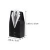 100pcs Luxury Wedding Candy Storage Boxes for Bride Groom Creative Dress Design for Parties and Celebrations Multi-functional Packaging view 2