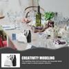 100pcs Luxury Wedding Candy Storage Boxes for Bride Groom Creative Dress Design for Parties and Celebrations Multi-functional Packaging view 4