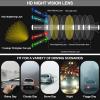 OCCI CHIARI Night Vision Bifocal Reading Glasses Flip Up Readers Anti Glare Yellow Lens Nighttime Glasses Men(Clear 2.75x) 1.0 1.25 1.5 1.75 2.0 2.25 2.5 2.75 3.0 3.5 4.0 5.0 6.0 view 4
