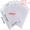 1000PCS Cello Bags Packaging,3.54 Mil Small Cellophane Bags Self Adhesive,Resealable Cellophane Bag for Packaging,Clear Cookie Bags (4X6.7inch) view 3