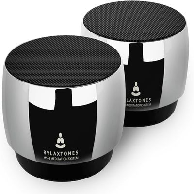Rylaxtones Meditation System,Electronic Tibetan Singing Bowl, Meditation Tone Machine,for Meditation,Mindfulness,Sound Bath,Chakra Healing, Stress Relief,Sound Therapy,Yoga Practice,Relaxation