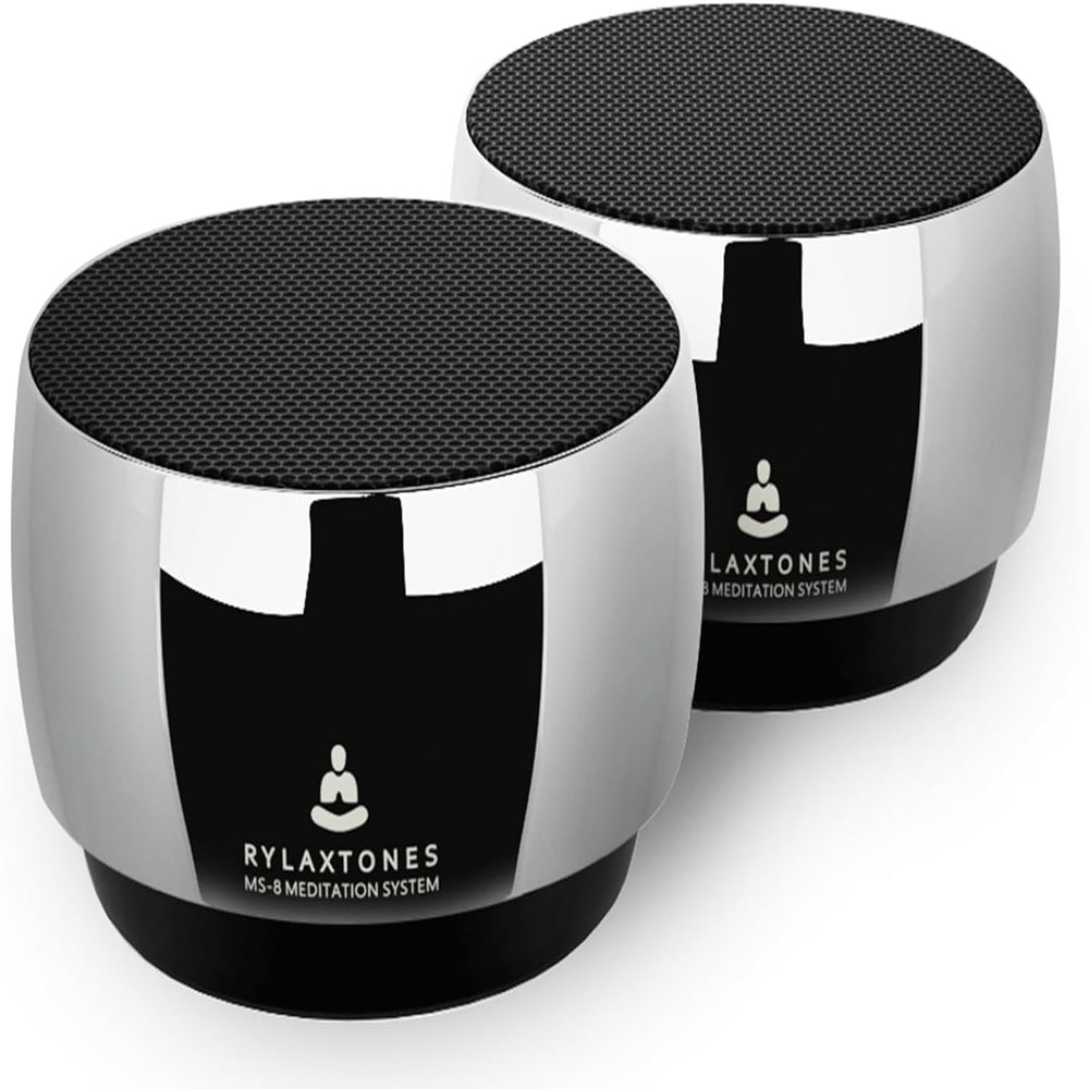 Rylaxtones Meditation System,Electronic Tibetan Singing Bowl, Meditation Tone Machine,for Meditation,Mindfulness,Sound Bath,Chakra Healing, Stress Relief,Sound Therapy,Yoga Practice,Relaxation