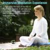 Rylaxtones Meditation System,Electronic Tibetan Singing Bowl, Meditation Tone Machine,for Meditation,Mindfulness,Sound Bath,Chakra Healing, Stress Relief,Sound Therapy,Yoga Practice,Relaxation view 2