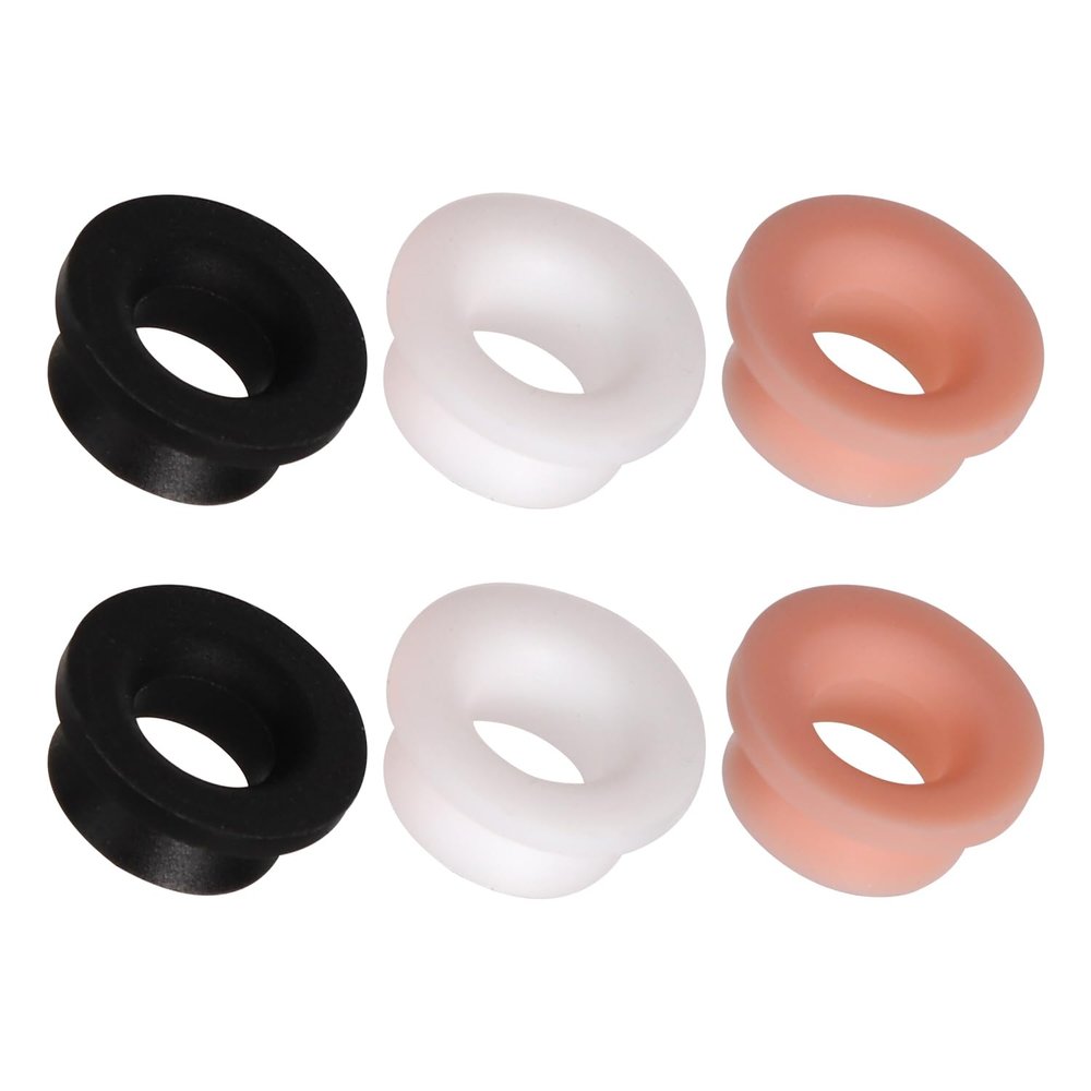 6pcs Earplugs Mute Style Pack, Quiet Ear Plugs Accessories for Extra 5 dB Noise Reduction Earplugs Quiet for Journey Home Office Library (3 Colors)