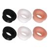 6pcs Earplugs Mute Style Pack, Quiet Ear Plugs Accessories for Extra 5 dB Noise Reduction Earplugs Quiet for Journey Home Office Library (3 Colors) view 1