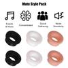 6pcs Earplugs Mute Style Pack, Quiet Ear Plugs Accessories for Extra 5 dB Noise Reduction Earplugs Quiet for Journey Home Office Library (3 Colors) view 3