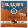 Clif Builders Protein Bars, Chocolate Peanut Butter, Natural Flavors, Complete Plant Protein, Kosher, Gluten Free & Non-GMO, 6 Count, 14.4 Ounce (Pack of 6) view 1
