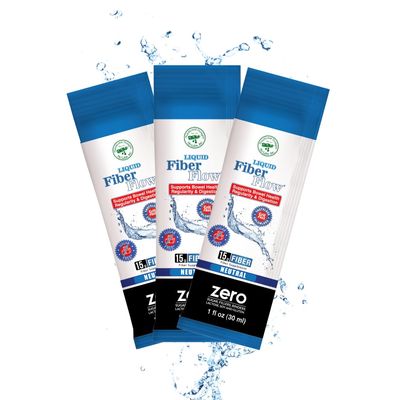 Nutritional Designs Liquid Fiber Supplement, Sugar-Free Prebiotic Inulin Fiber, Fiber Drink Mix, Natural Bowel Regularity Drink for Healthy Intestinal Balance (50 Packets, Neutral)