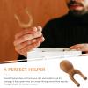 Healifty Green Sandalwood Comb Portable Massager face Massager Facial Tool Accessories for Hair Wood guasha Tool Head Massage Comb Face Supply Convenient Head Massager view 4
