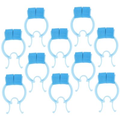 32 Pcs Nose Clip Nosebleed Clamp Stop Nosebleeds Clip Nose Bleed Clip Nosebleed Stoppers Nose Nasal Stopper Clips Breath Accessories Pom Sky-Blue Major Nasal Stopper Clip