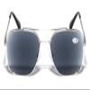 V.W.E. Square Metal Outdoor Sunglasses Reader - UV Protection Tinted Reading Glasses (NOT BIFOCAL) (Silver, 2.75, multiplier_x) view 2