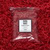 Paper Mart Crinkle Cut Paper Shred, Red 1/2 LB Bag, Shredded Paper for Gift Baskets, 9 x 11 x 3.5 Inches of Accordion Shaped Crinkle Paper view 1