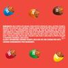 M&M'S Mega Peanut Butter Chocolate Candy, Sharing Size, 8.6 Oz Resealable Bag view 3