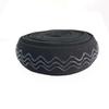 38mm wave silicone elastic band 500yard view 1