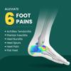 Plantar Fasciitis Inserts for Heel Pain - (FSA HSA Eligible) Welnove Arch Support Heel Cushions Insoles for Heel Spur, Achilles Tendon, Heel Cups for Most Shoes, Women's 6-9, Men's 5-8 view 2