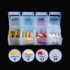 2 Packs Weekly Travel Pill Organizer Case for Purse with Removable 7 Day Box, Fashionable Pill Container for Medicine, Vitamin, Supplement view 2