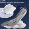 Cloudstride 4D Super Soft Orthotics Insole,Comfortable Walking Memory Foam Plantar Fasciitis Insoles for Standing All Day Arch Support Inserts SupinationShoe Men Step Insoles (6-7, Gray) view 4
