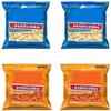 Puffcorn Variety Four (4) - Pack (2) Butter Flavor 3.25 oz and (2) Cheese Flavor 4.25 oz view 1