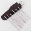HAMOM 6-Piece Set of Ear Pick Portable Boxed Ear-Picker Ear Picking Set Spiral Spring Ear Pick view 2