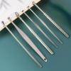 HAMOM 6-Piece Set of Ear Pick Portable Boxed Ear-Picker Ear Picking Set Spiral Spring Ear Pick view 4