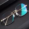 DOUKI Diamond Cutting Reading Glasses For Man Women, Progressive Bifocal Readers, Business Presbyopic Glasses UV400 +2.5 (Size : +2.5) view 2