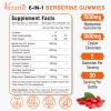 2 Pack 1500mg Berberine Gummies, High Potency Berberine Supplement with Ceylon Cinnamon Gummies, Turmeric, Magnesium, Sugar Free, Non-GMO, Gluten-Free - Mixed Berry Flavored 120 Gummies view 2