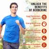2 Pack 1500mg Berberine Gummies, High Potency Berberine Supplement with Ceylon Cinnamon Gummies, Turmeric, Magnesium, Sugar Free, Non-GMO, Gluten-Free - Mixed Berry Flavored 120 Gummies view 4