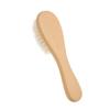 Healifty 6pcs Bathing Brush and Wooden Comb Set Natural Goat Hair for Gentle Scalp Care for Toddlers and Easy to Use view 3