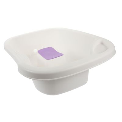 DOITOOL Portable Hair Washing Basin Plastic Shampoo Rinse Tray for Elderly Pregnant Women Bedridden Patients for Home Care Comfortable Hair Washing