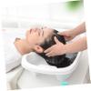DOITOOL Portable Hair Washing Basin Plastic Shampoo Rinse Tray for Elderly Pregnant Women Bedridden Patients for Home Care Comfortable Hair Washing view 3