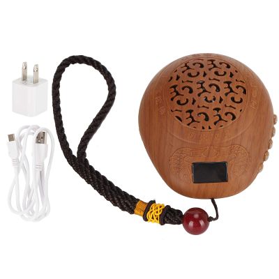 Rechargeable Buddha Machine with TF Card, USB Charging - Portable Chanting Tool for Buddhist Scriptures