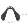 KALLORY 3pcs Nose Pads for Cycling Glasses - Support for Eyeglasses Comfortable Fit for Sunglasses and Optical Frames Black view 2