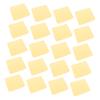 Healifty Eyeglasses Cloths 20 Pack Microfiber Lens Soft Suede for Gentle Glasses Sunglasses Care and 6.7X5.7 Inches view 1