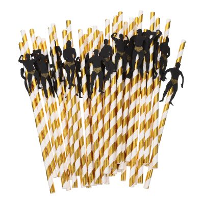 36pcs Disposable Paper Straws - Bachelorette & Bachelor Party Supplies
