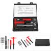 11PCS Thread Repair Kit, M16x2 Stainless Steel Twisted Drill Tap Wrench, Threaded Insert Tool, High Strength for High Voltage Switchgear, Microwave Communication view 4