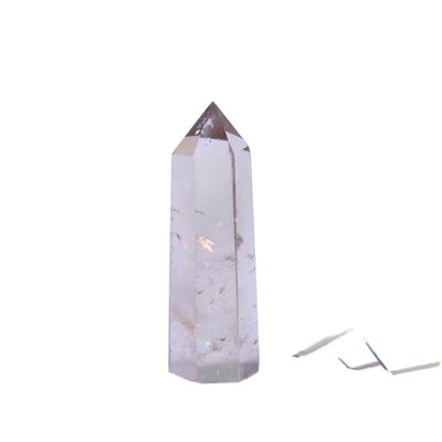 1kg Natural Crystal Tower Energy Rose Quartz Column 5-10cm Amethyst Gem Magic Stick Health Decoration (Color : Smoky Quartz, Size : 1kg 5-10cm)