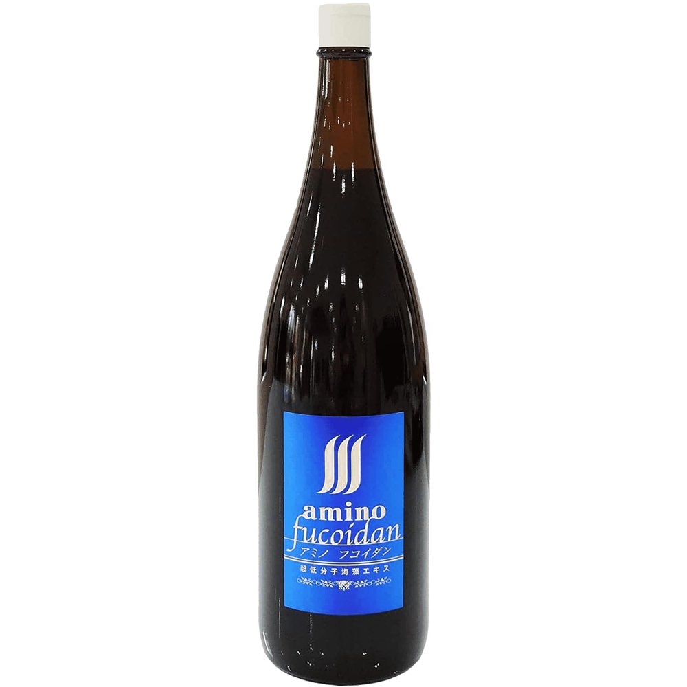 [Ultra Low Molecular Weight Fucoidan Beverage] Made in Japan Brown Seaweed Mozuku Juice 1800ml (63.35 fl oz) (Sweetened)
