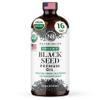 NaturoBliss Organic Black Seed Oil 100 Virgin Cold Pressed in Glass Bottle Omega 3 6 9 Super Antioxidant Immune Support Joints Mobility Digestion Hair Skin Vegan Gluten-Free NonGMO USDA Certified 16oz view 1