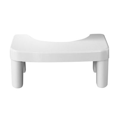 1pc Folding Toilet Stool Non-Slip Bathroom Step Stool for Adults and Boys and Girls Material Easy to Use for Potty Training and Personal White