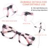SIGVAN 3 Pack Oprah Style Reading Glasses for Women Men Blue Light Blocking Square Computer Readers with Spring Hinge (3 Mix, 1.5, multiplier_x) view 2