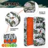 Wisesorb 100 Gram Gun Safe Dehumidifier, Pack of 7 Camouflage Pattern Reusable Silica Gel Packets Desiccant, Moisture Absorbers Dehumidifiers for Room, Bathroom, Basement (Orange to Green) view 2