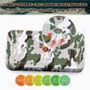 Wisesorb 100 Gram Gun Safe Dehumidifier, Pack of 7 Camouflage Pattern Reusable Silica Gel Packets Desiccant, Moisture Absorbers Dehumidifiers for Room, Bathroom, Basement (Orange to Green) view 4