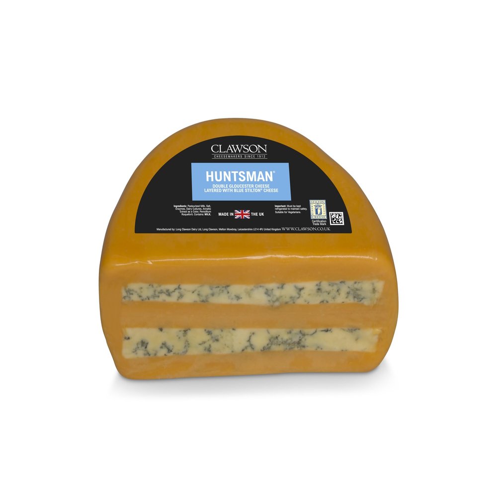 Long Clawson Huntsman Cheese (Wheel 8 pounds)