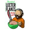 Funny Hannibal Lecter Flakes - Killer Taste Cereal T-Shirt for Men - Hannibal Merch - Cereal Killer Shirt - Supernatural Merch - Halloween Killers Shirt - Cereal Killer Bowl - Serial Killer Tshirt view 2