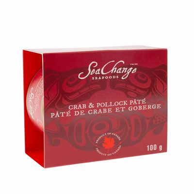 Crab Pate Spread From Wild Canadian Cold Water Rock Crabs 3 Pack