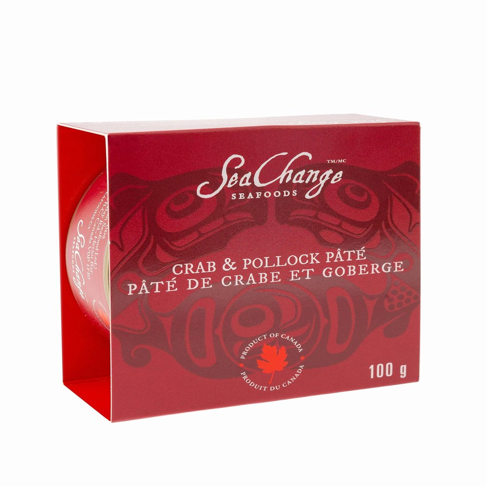 Crab Pate Spread From Wild Canadian Cold Water Rock Crabs 3 Pack