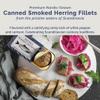 Fangst Smoked Herring | Canned Nordic Herring with White Pepper and Ramps | 10 x 100g Can view 3